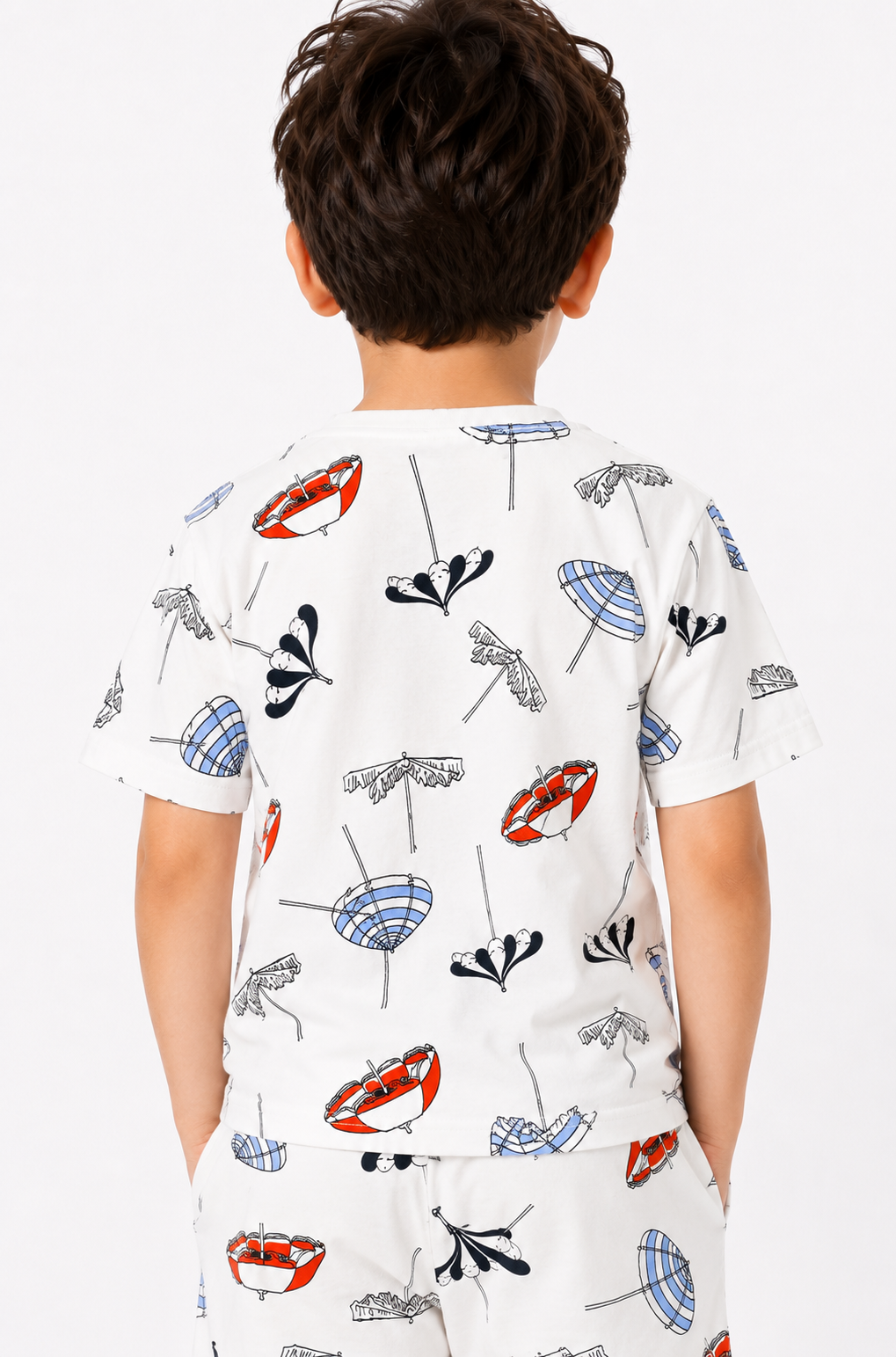 WHITE PRINTED T-SHIRT Reality