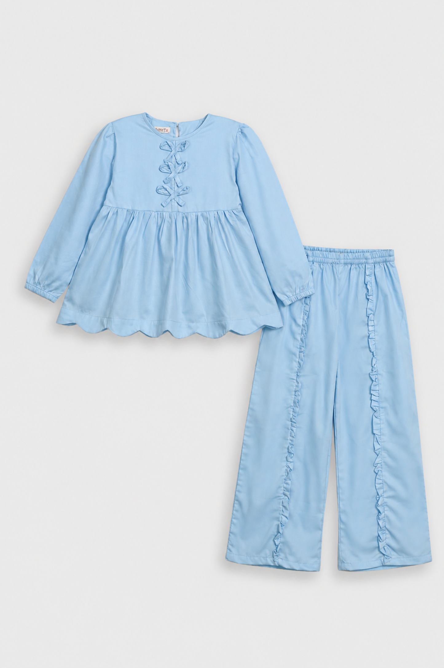 PEPLUM SKY CO-ORD SET Reality