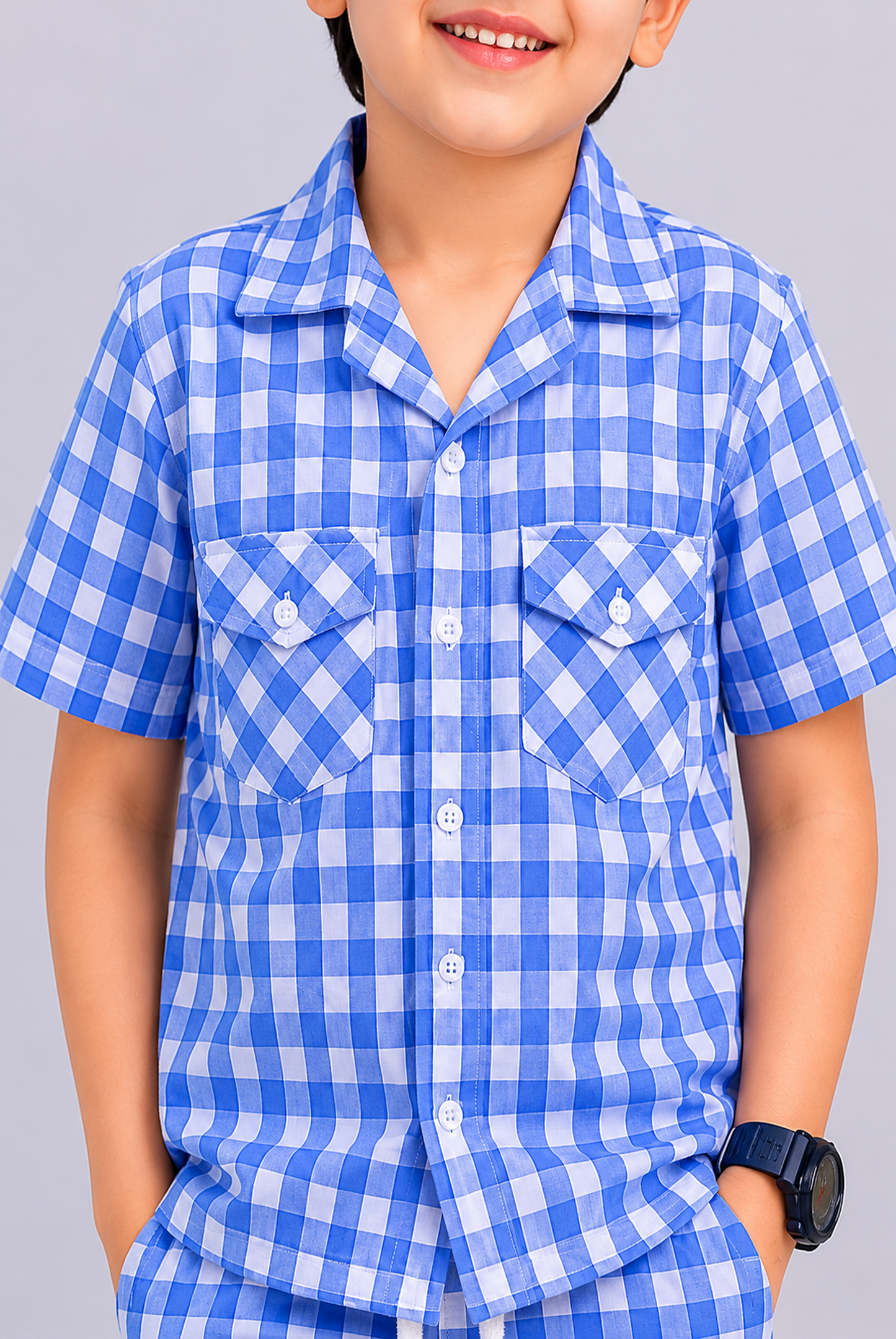 COAT COLLAR SKY CASUAL SHIRT Reality