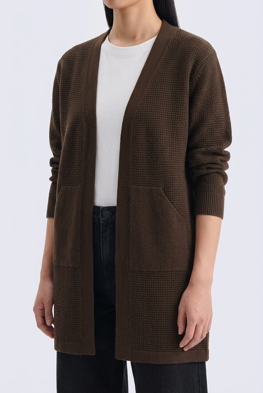 BROWN LADIES SWEATER Reality
