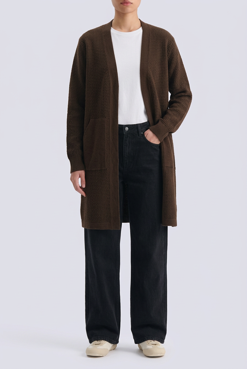 BROWN LADIES SWEATER Reality