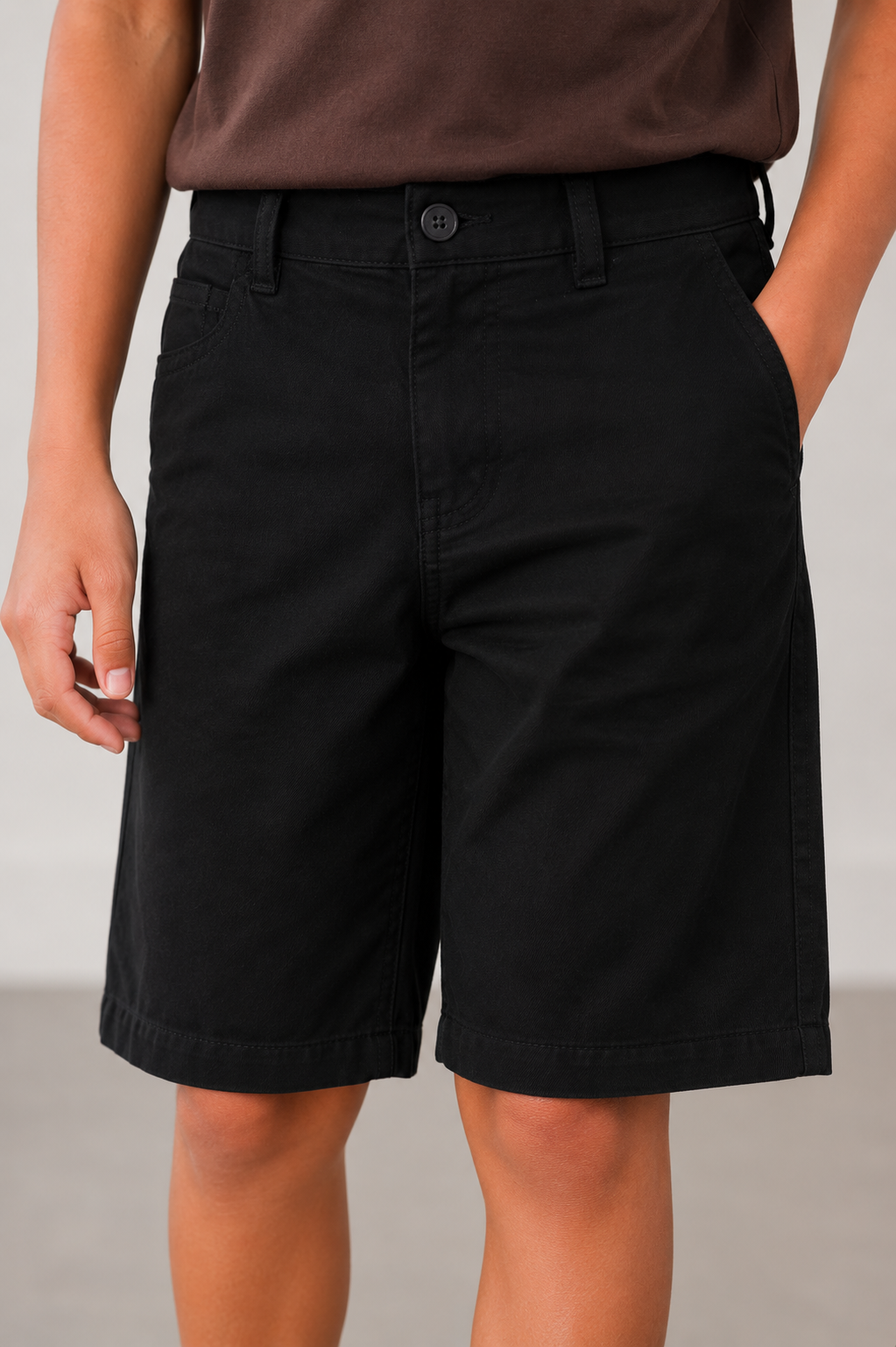 KIDS BLACK SHORTS