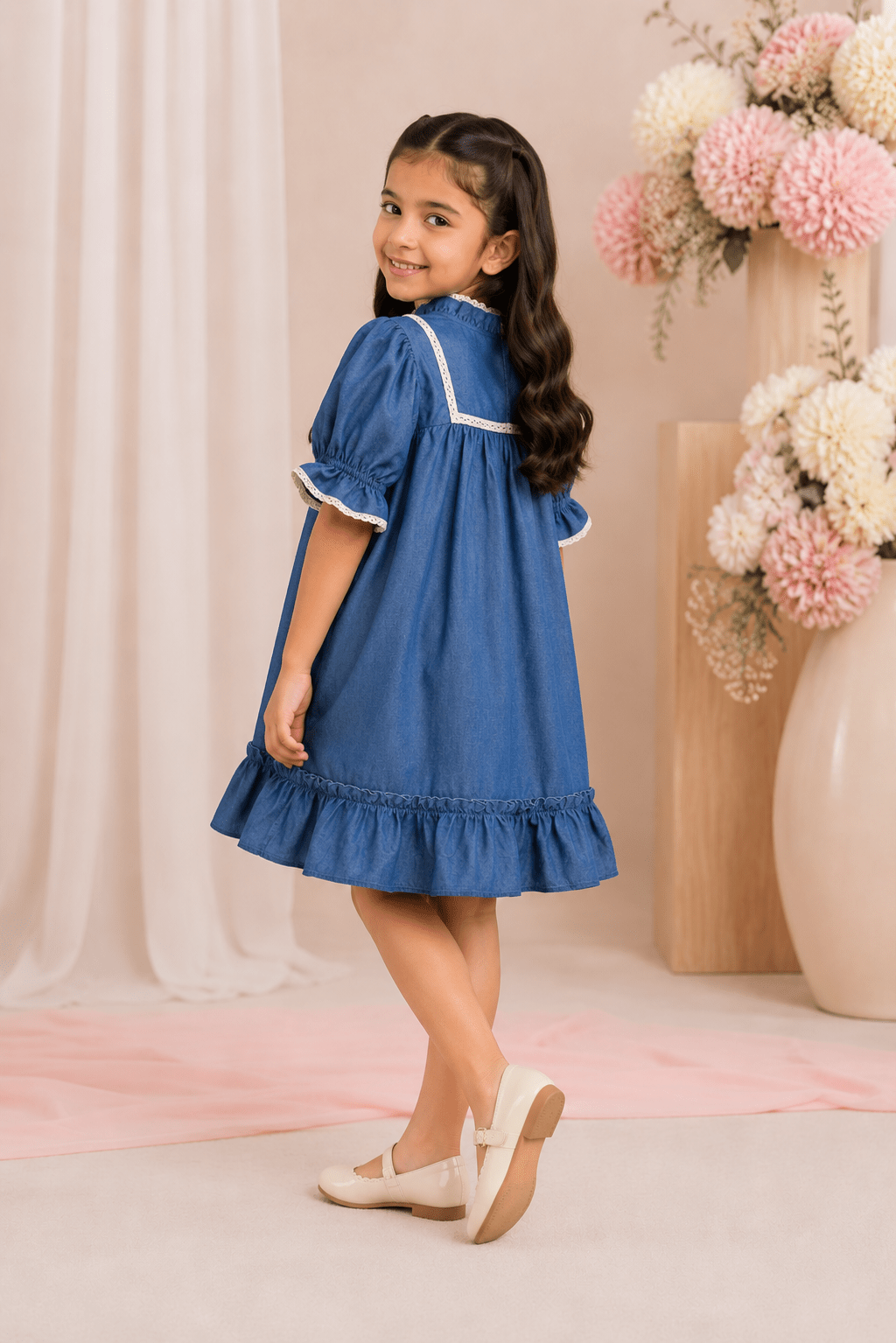 GIRLS BLUE FROCK Reality