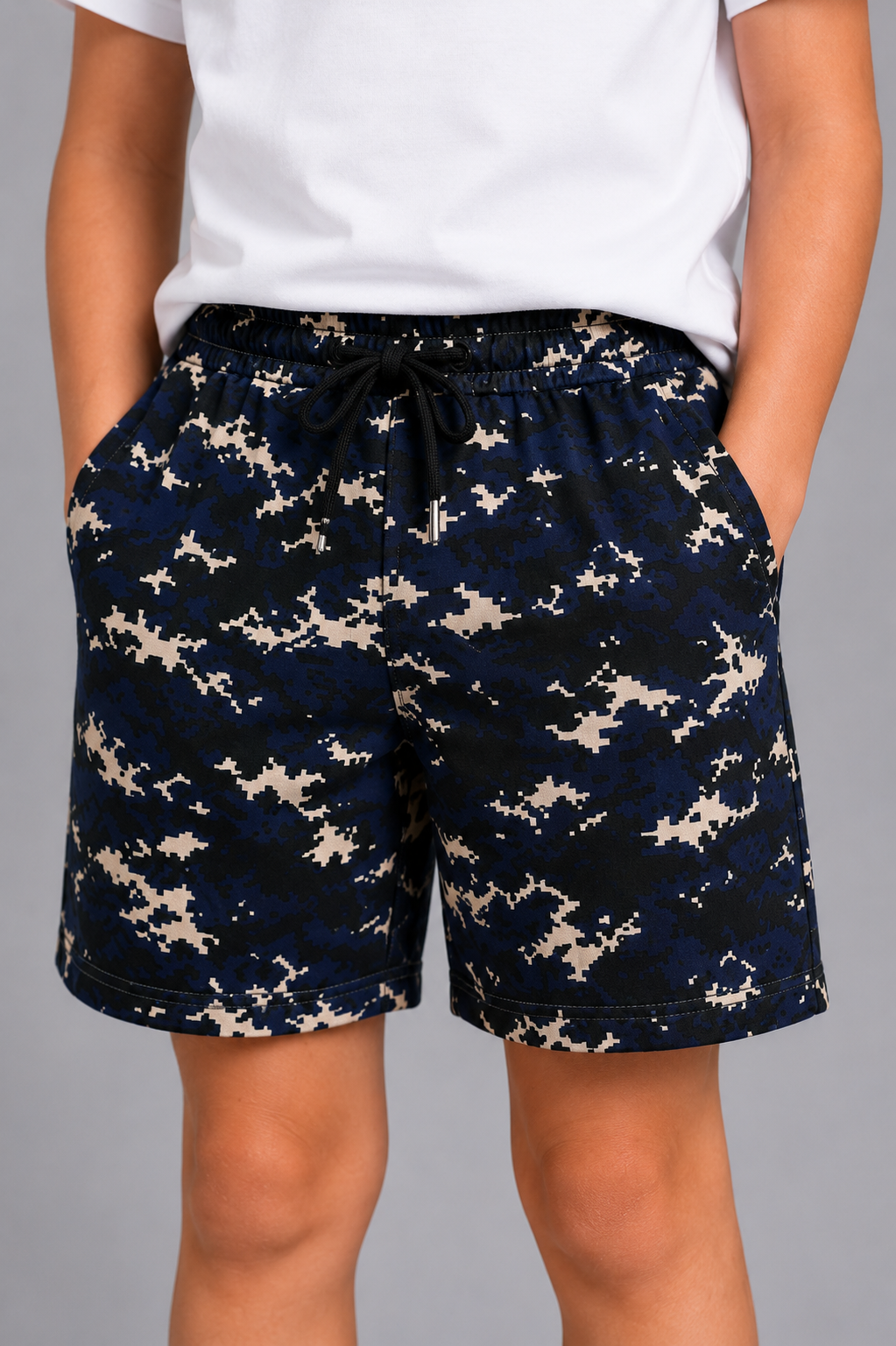 BOYS BLUE SHORTS Reality