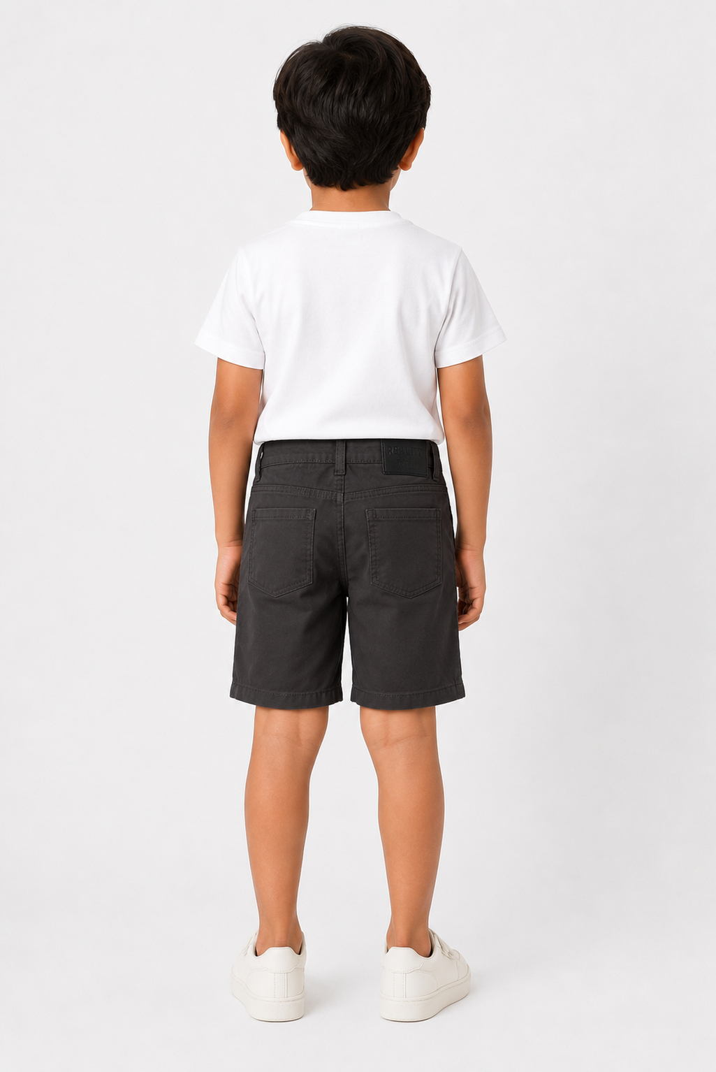 KIDS DARK GREY SHORTS