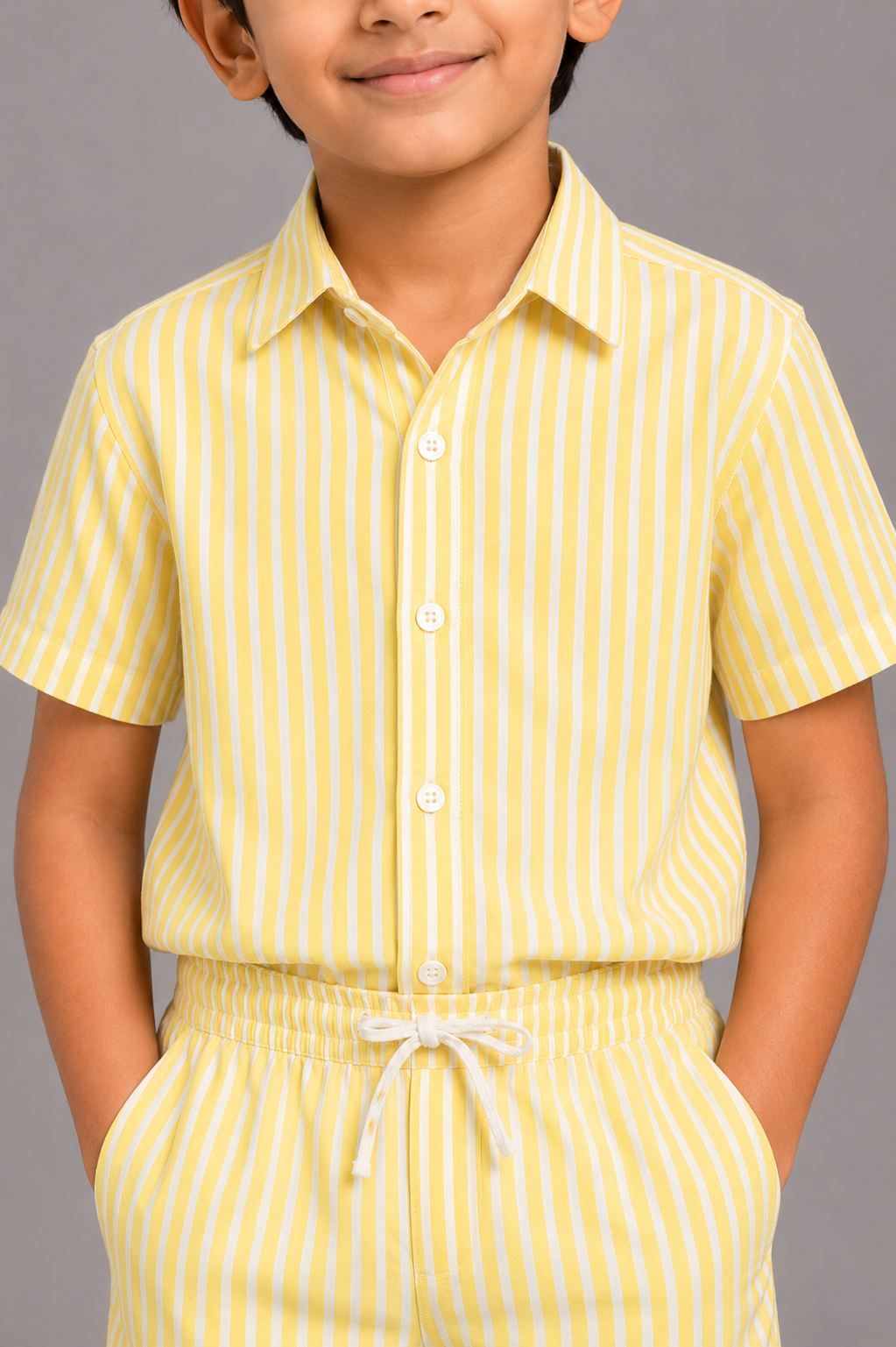 YELLOW CASUAL SHIRT Reality