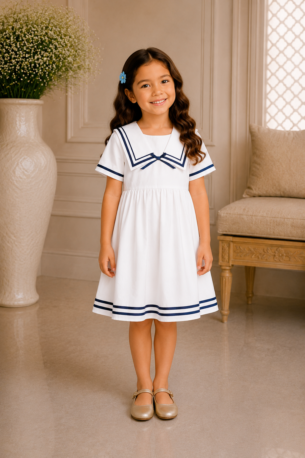 GIRLS WHITE FROCK Reality