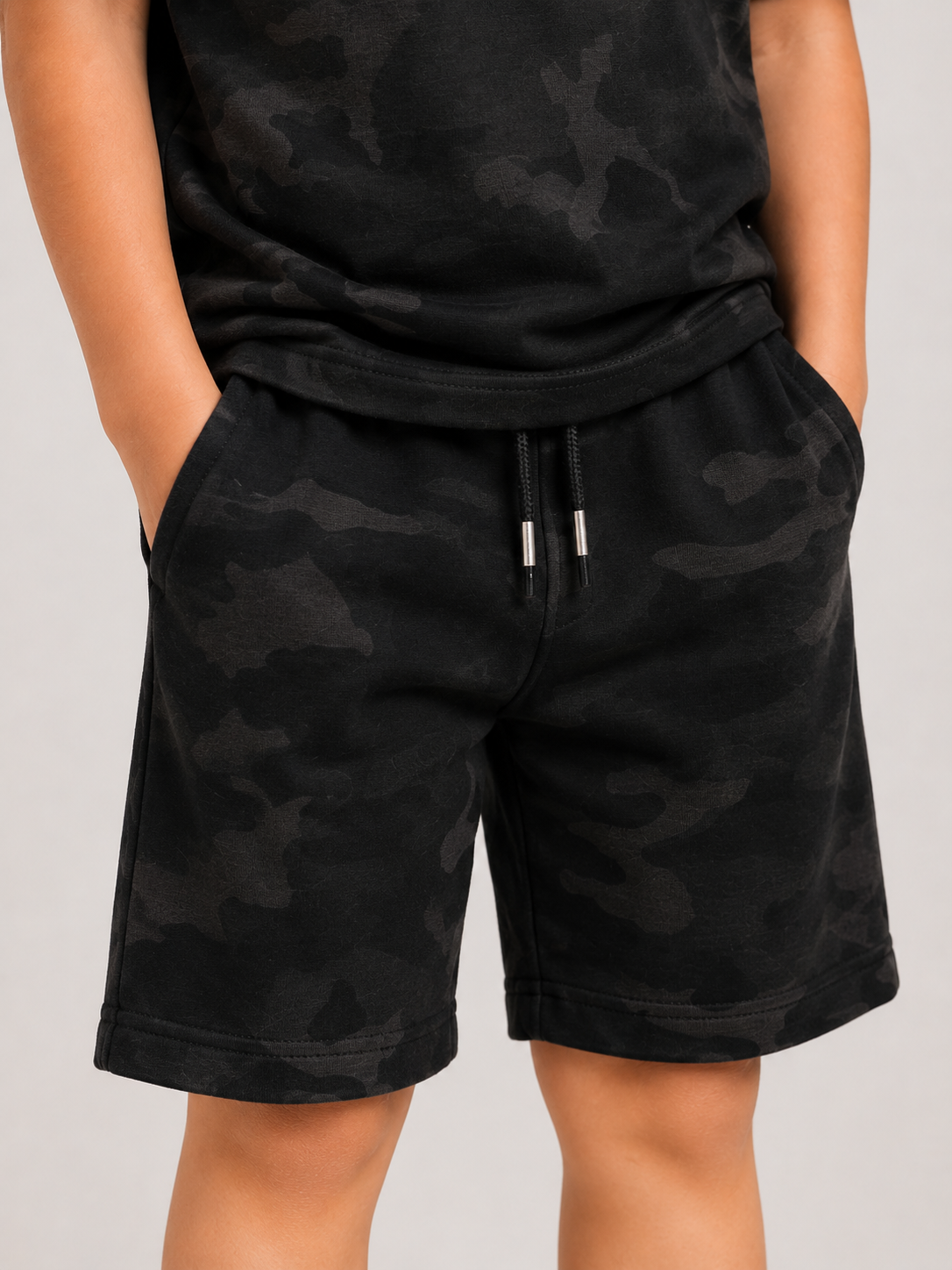 BOYS BLACK SHORTS Reality