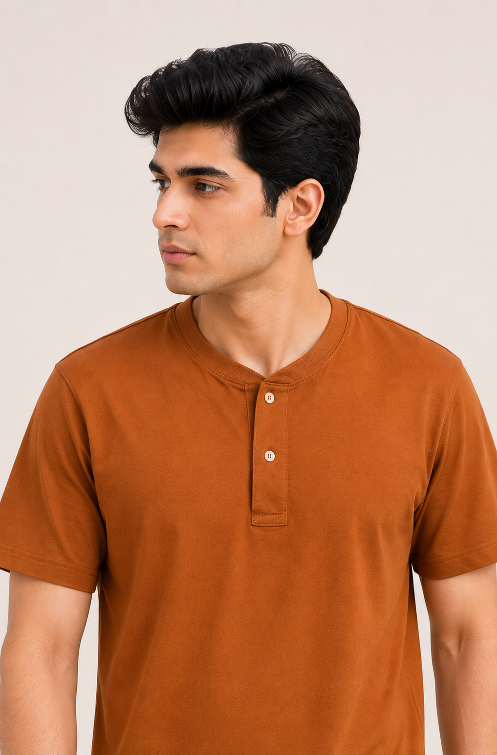 MEN BROWN T-SHIRT Reality