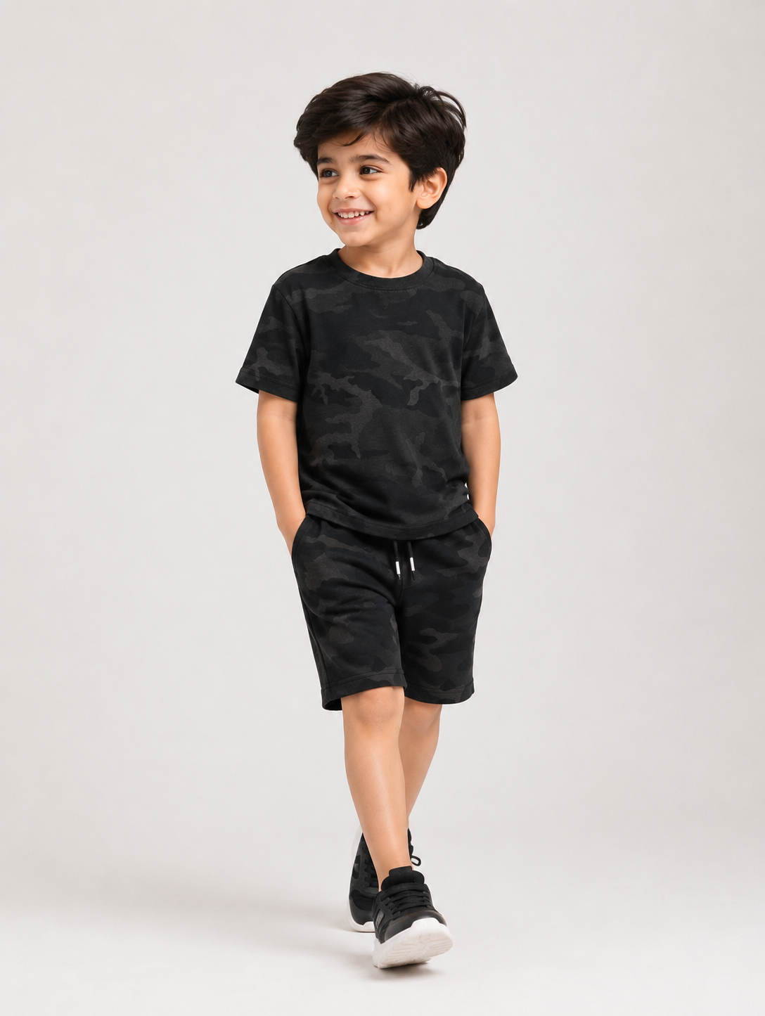 Boys BLACK T-SHIRT Reality
