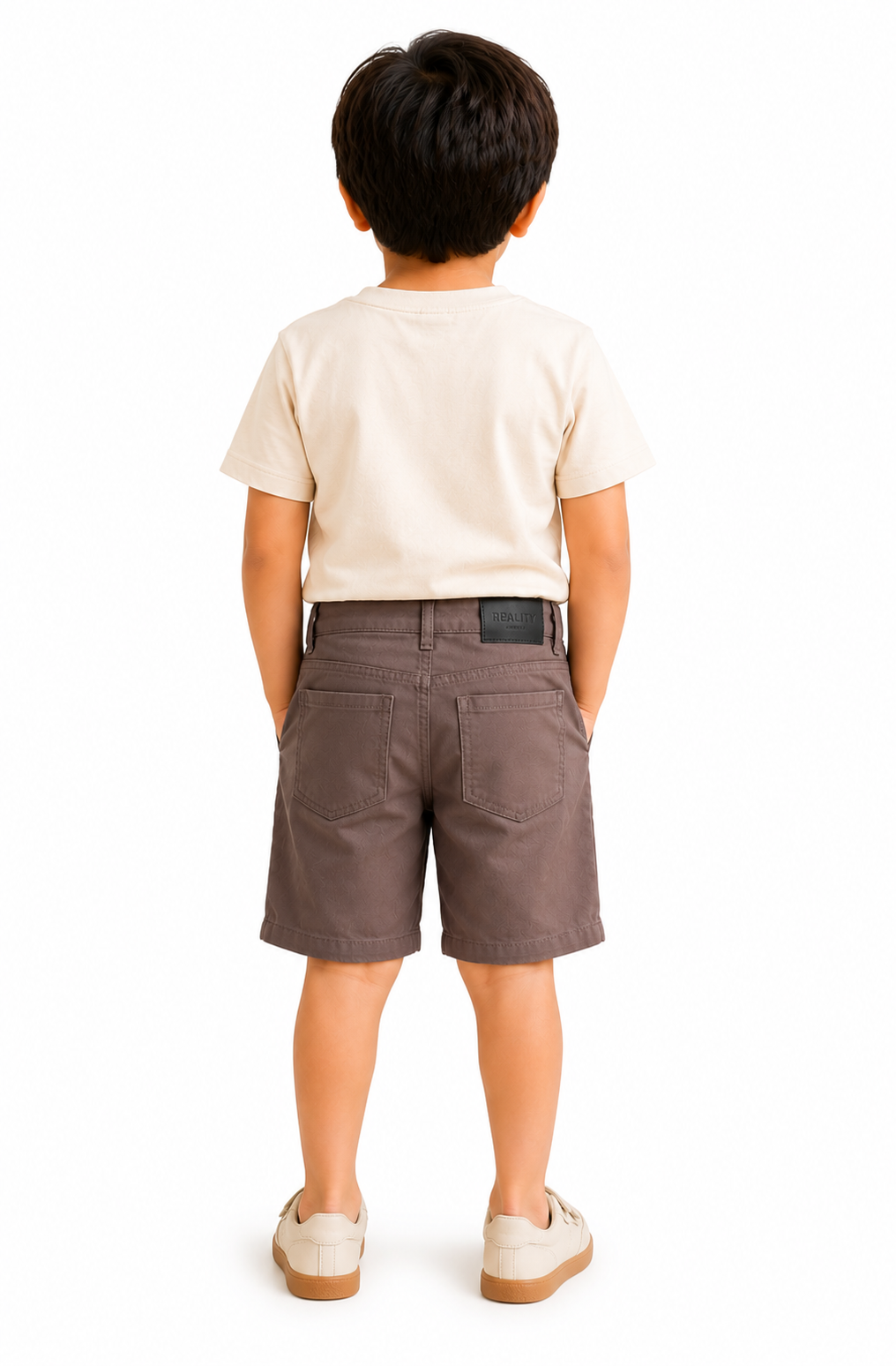 KIDS BROWN SHORTS