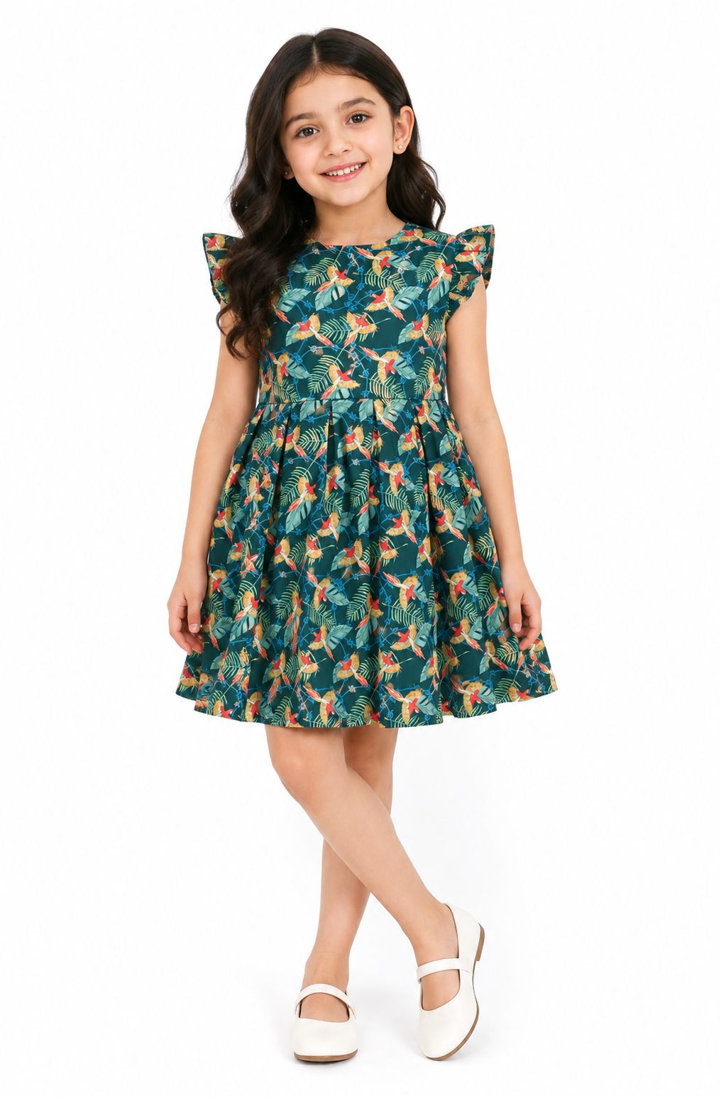 PLAY FULL PINES GREEN FROCK Reality