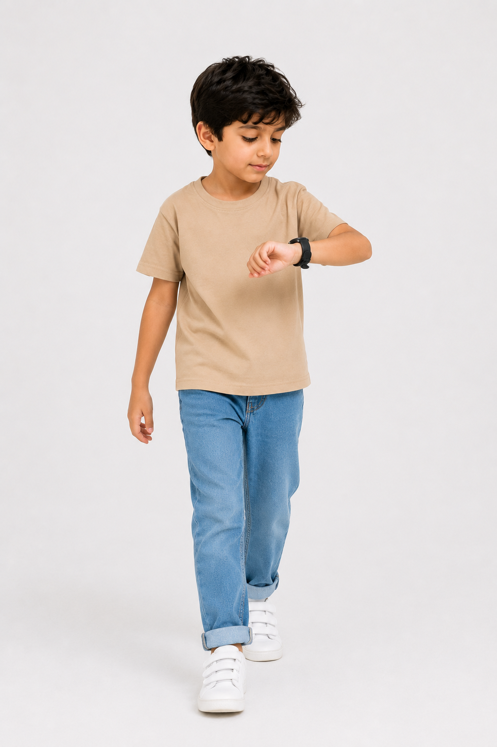 Boys BROWN T-SHIRT Reality