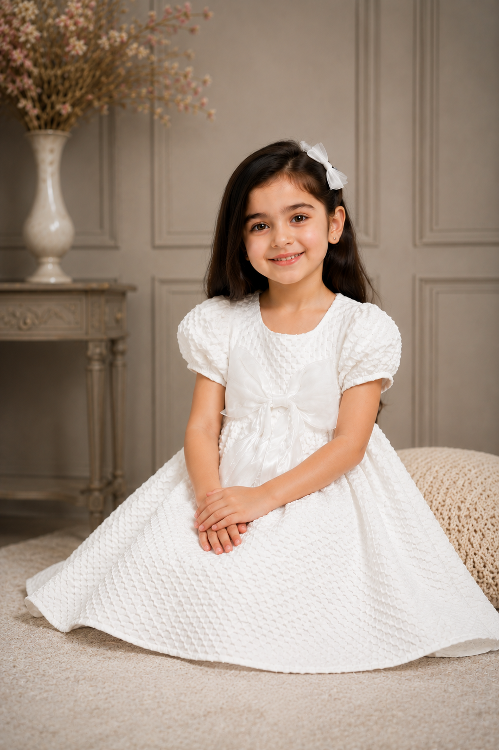 GIRLS WHITE FROCK Reality