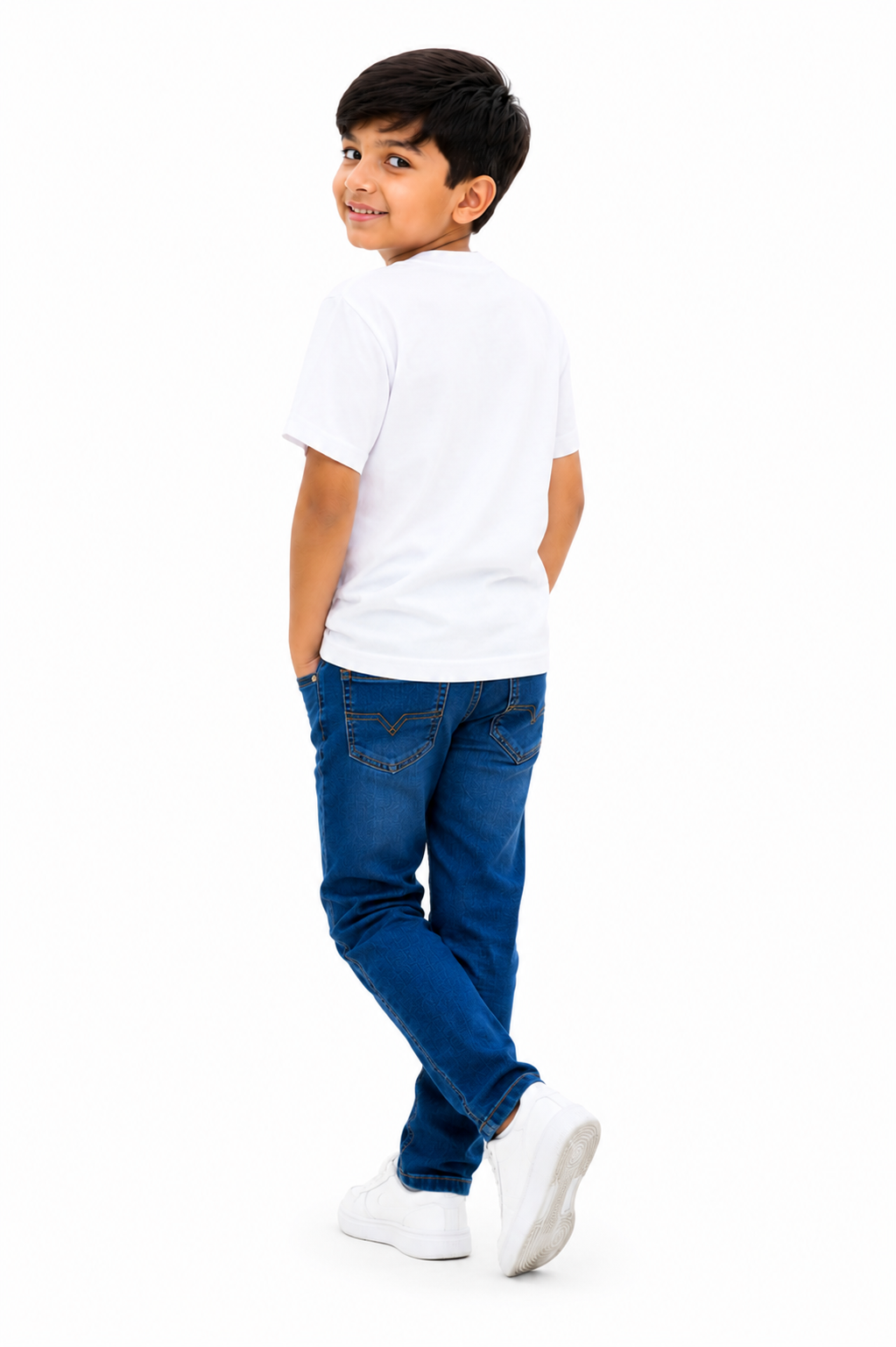 Boys WHITE T-SHIRT Reality