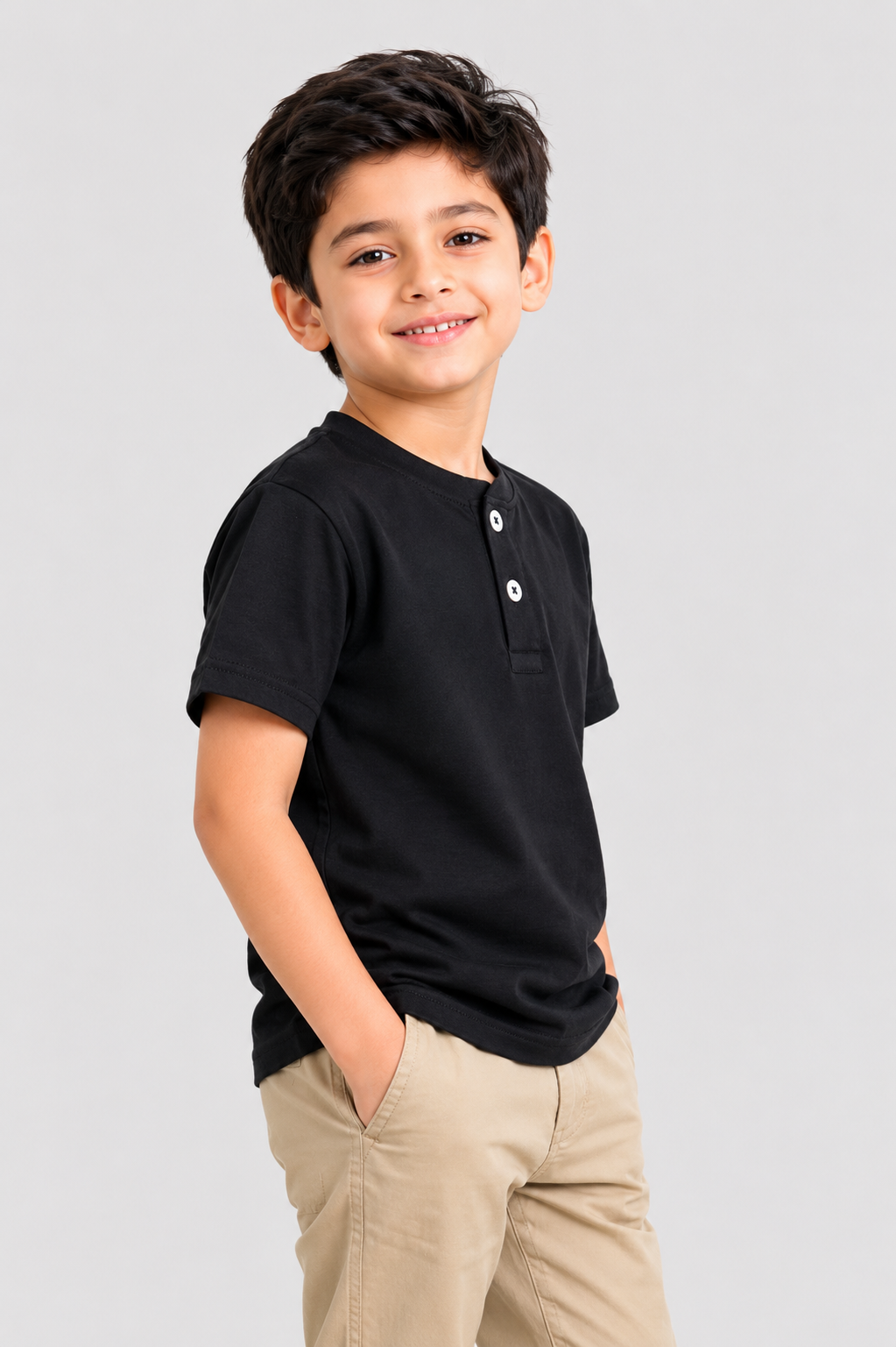 Boys BLACK T-SHIRT Reality