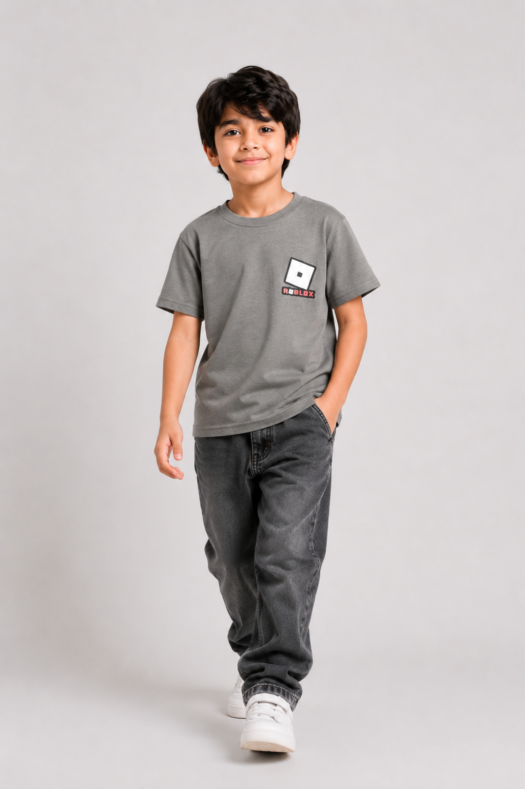Boys GRAY T-SHIRT Reality