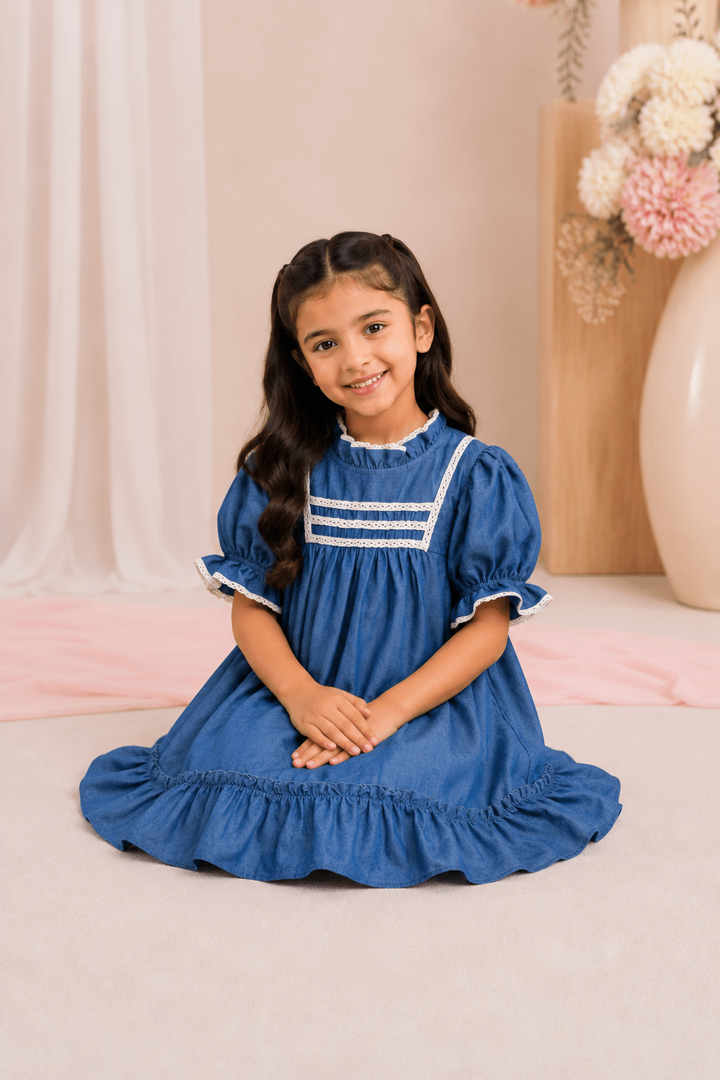 GIRLS BLUE FROCK Reality