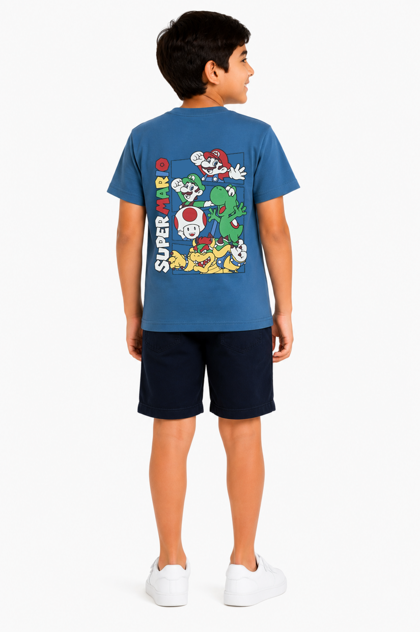 WORTHY GRAPHIC LIGHT BLUE TEE
