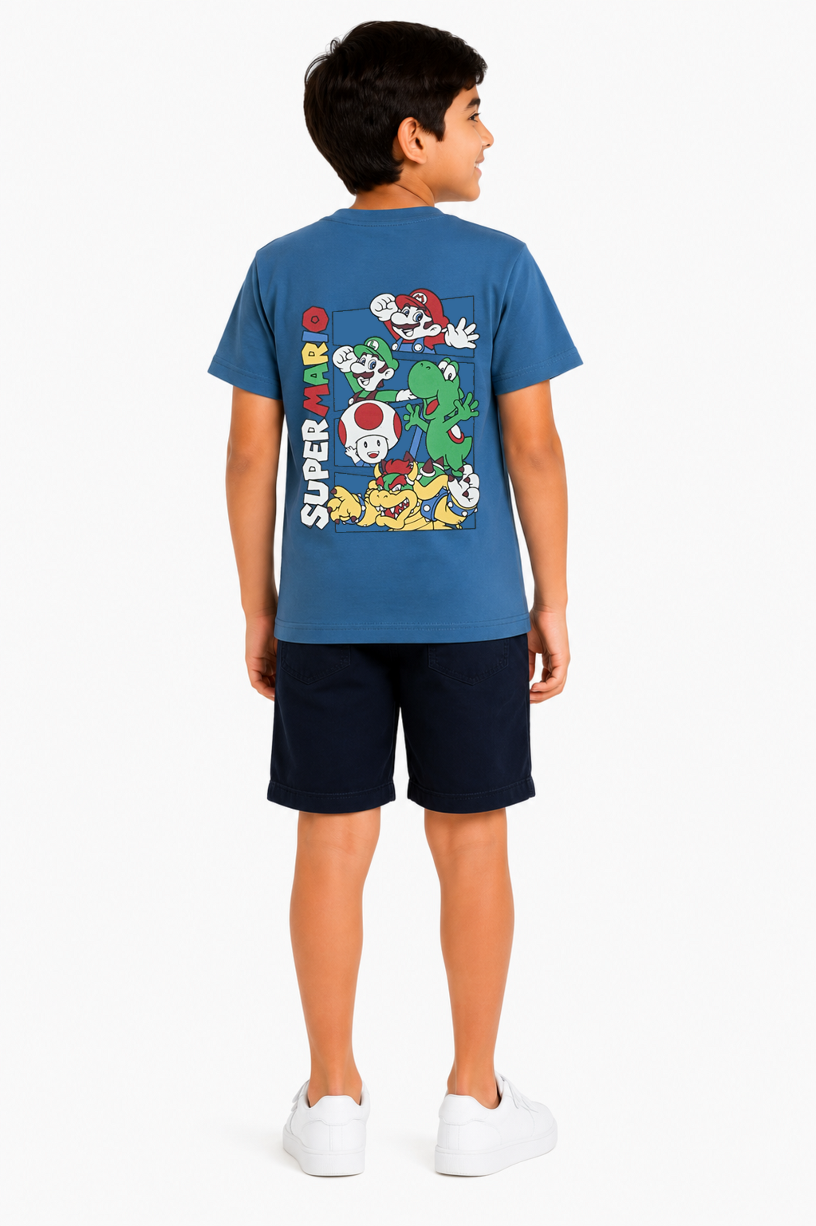 WORTHY GRAPHIC LIGHT BLUE TEE Reality