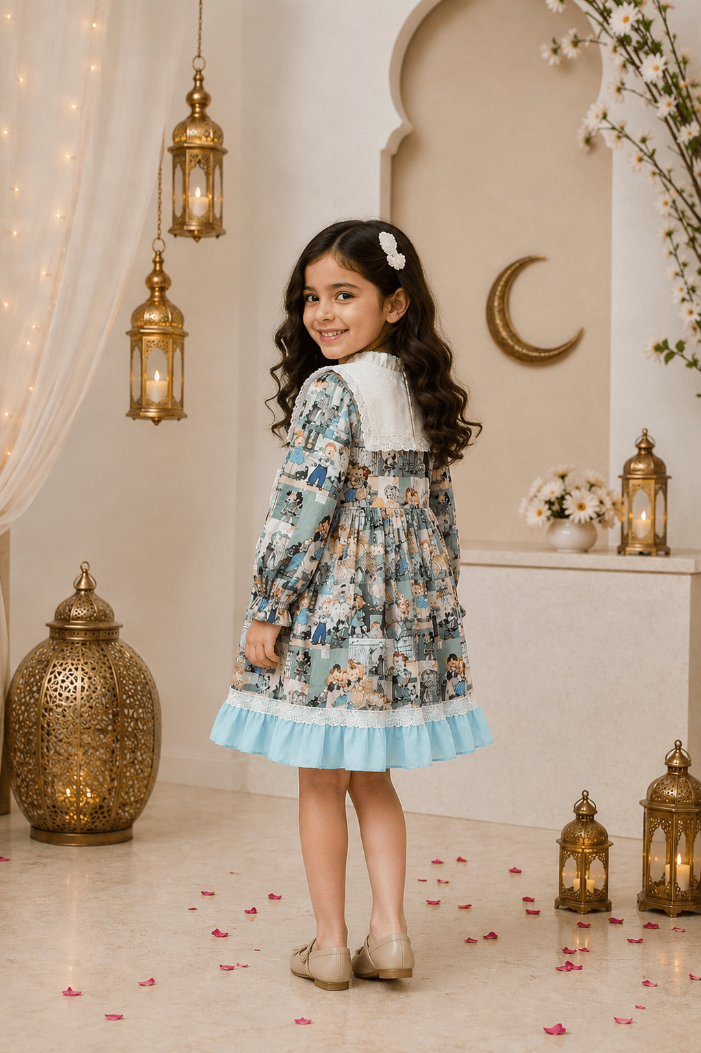 GIRLS WHITE FROCK Reality
