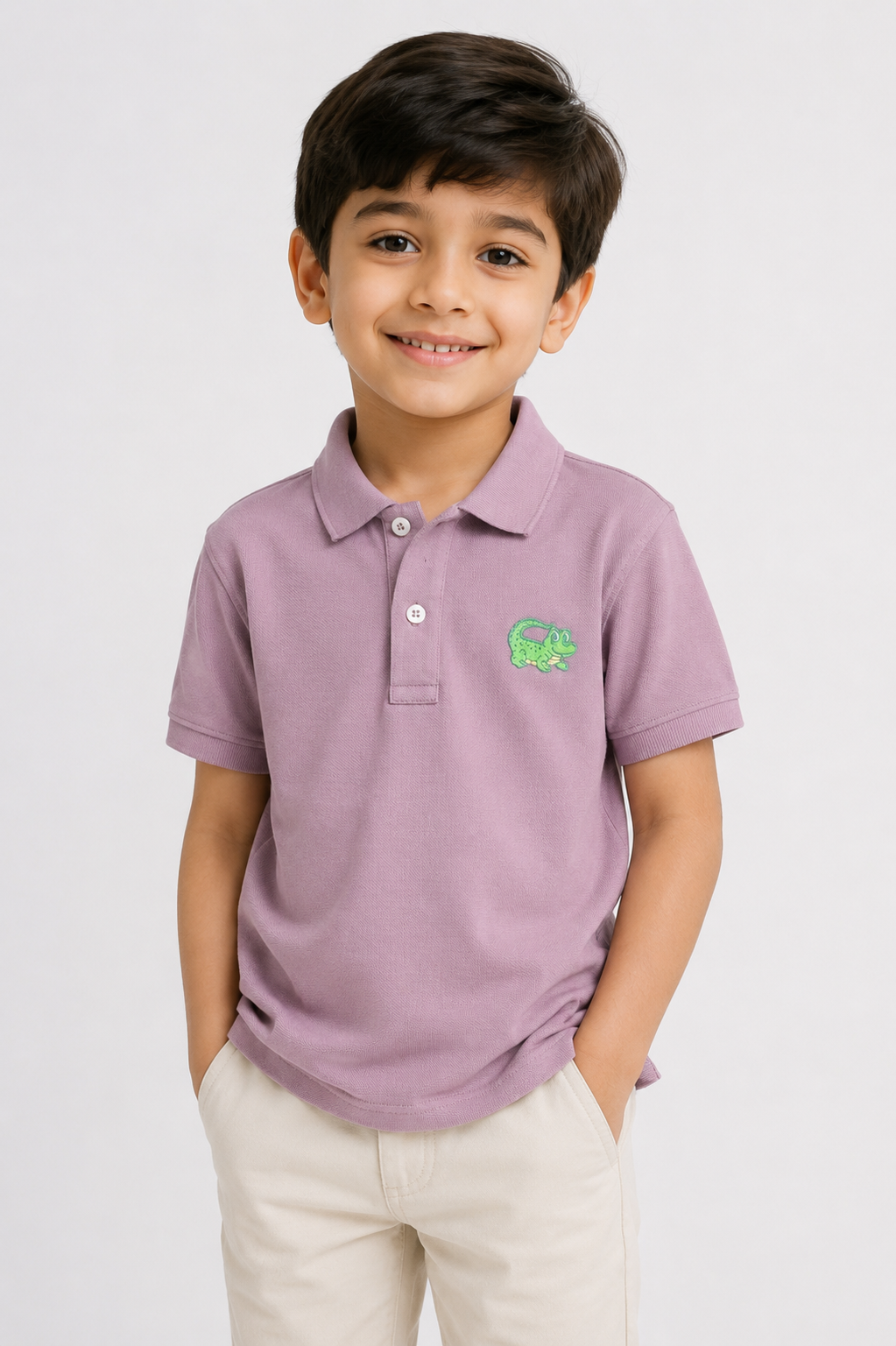 Boy LIGHT PURPLE POLO Reality