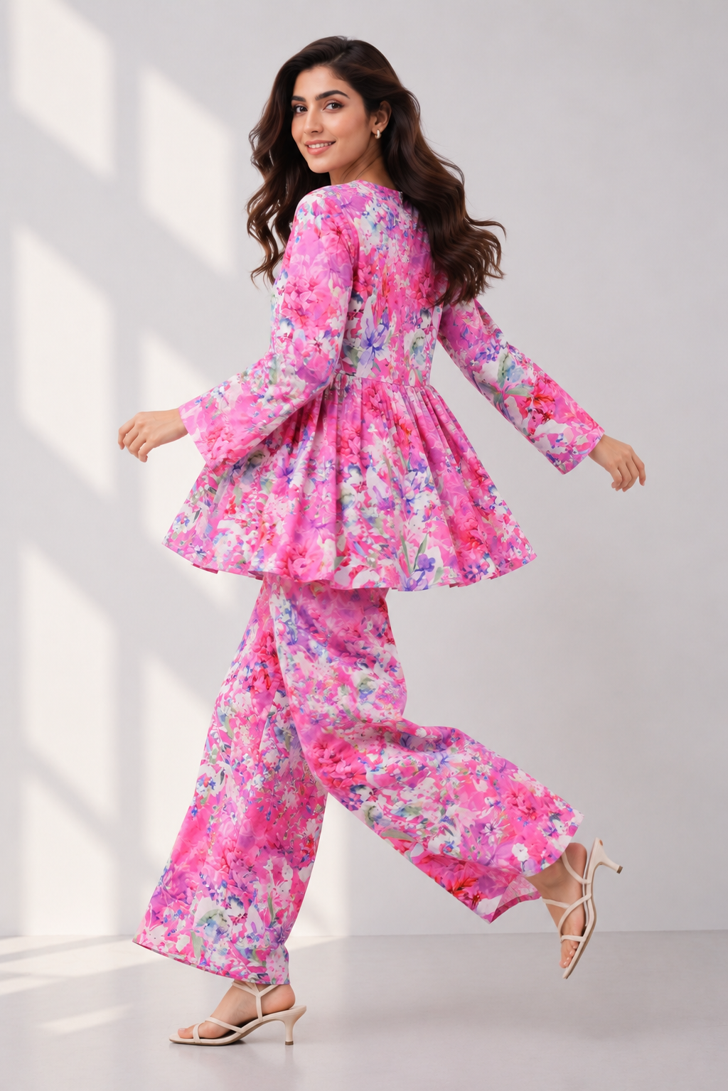BLUSH BOTANICAL PINK CO-ORD Reality