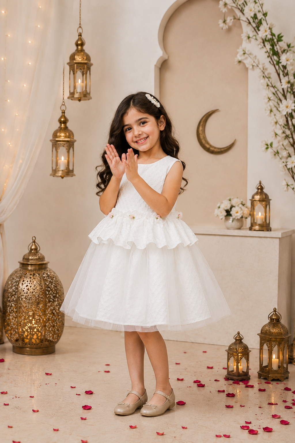GIRLS WHITE FROCK Reality