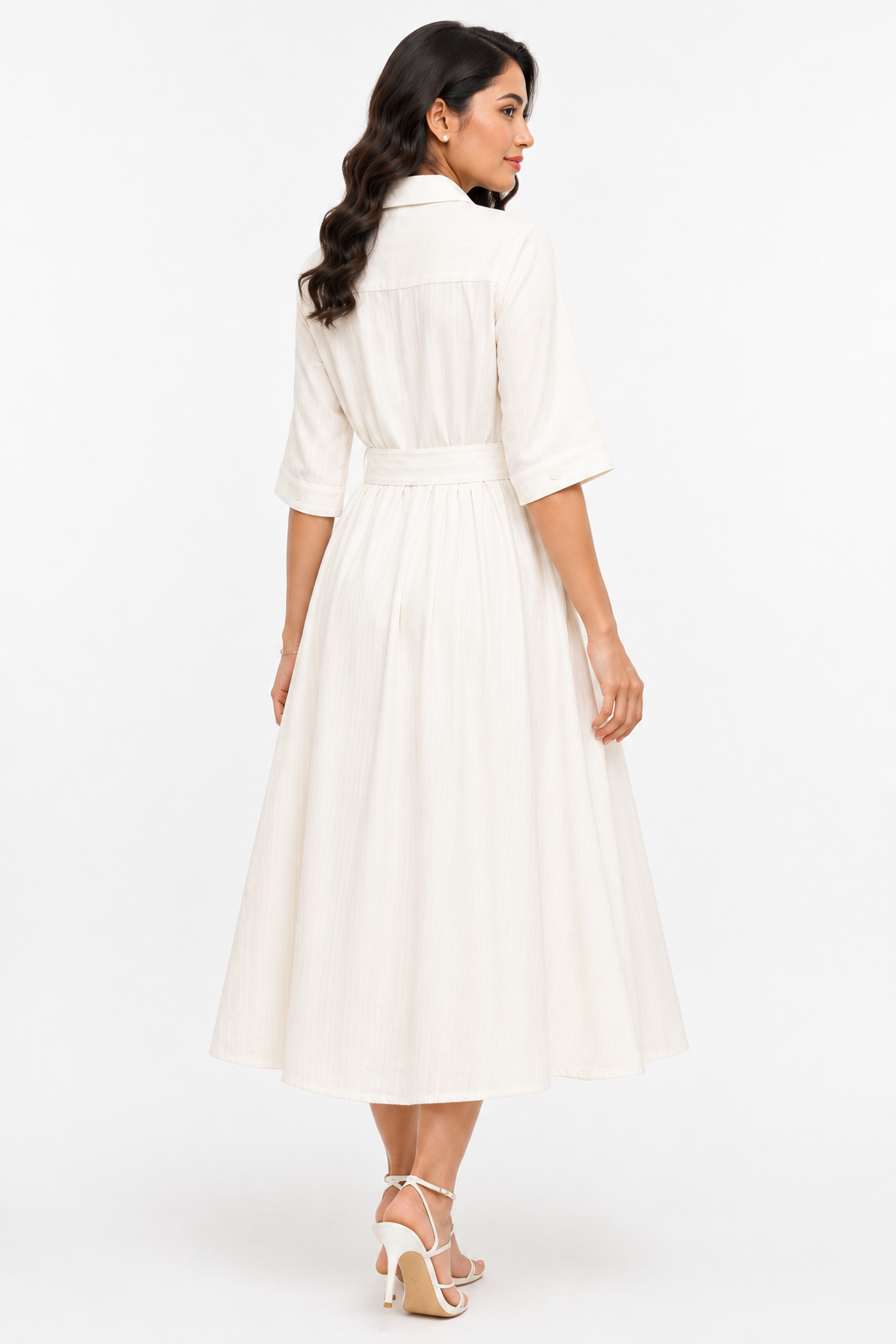 OFF WHITE LOOM LUXE FROCK