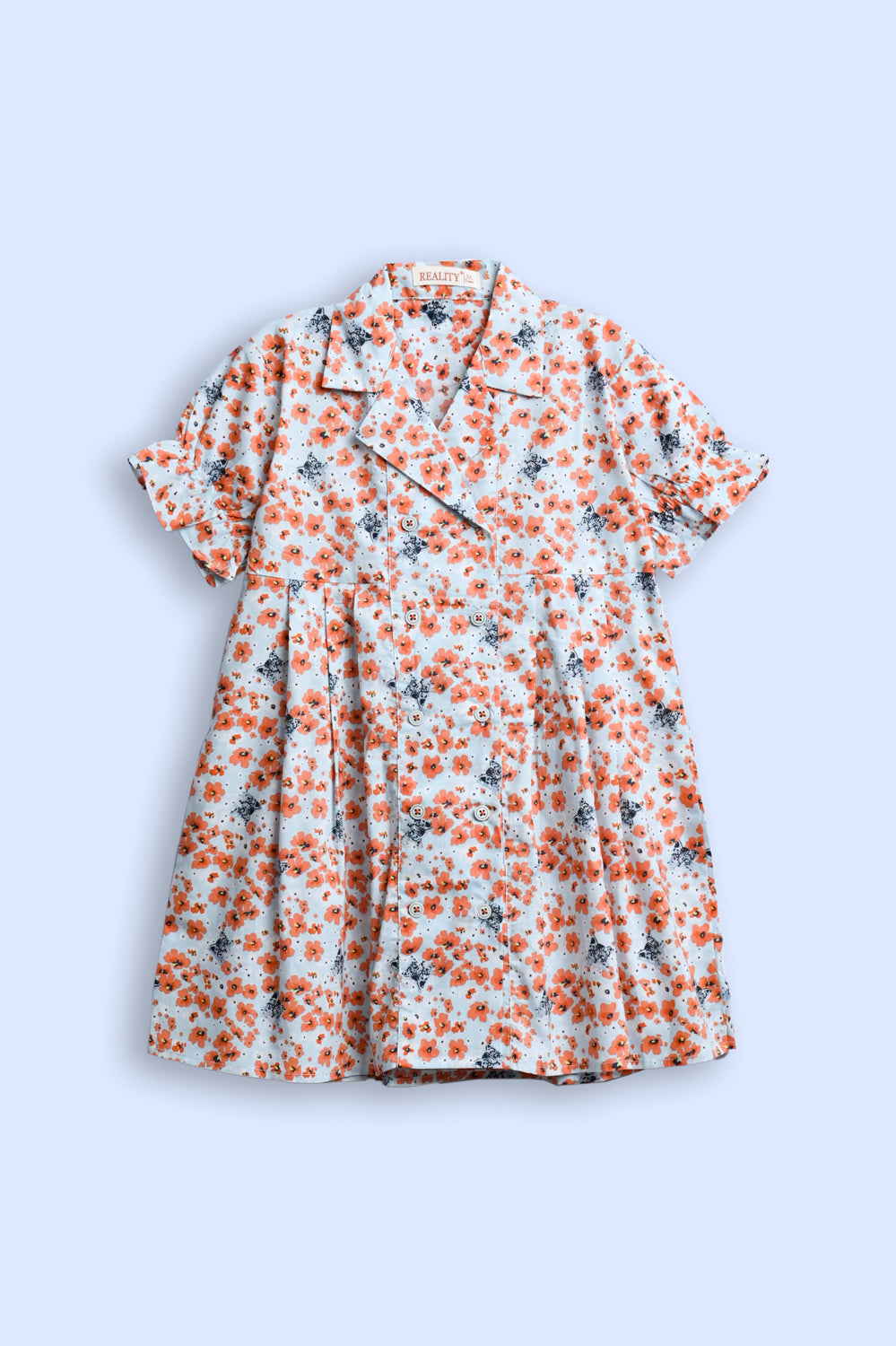 WILD BLOSSOM ORANGE TOP Reality