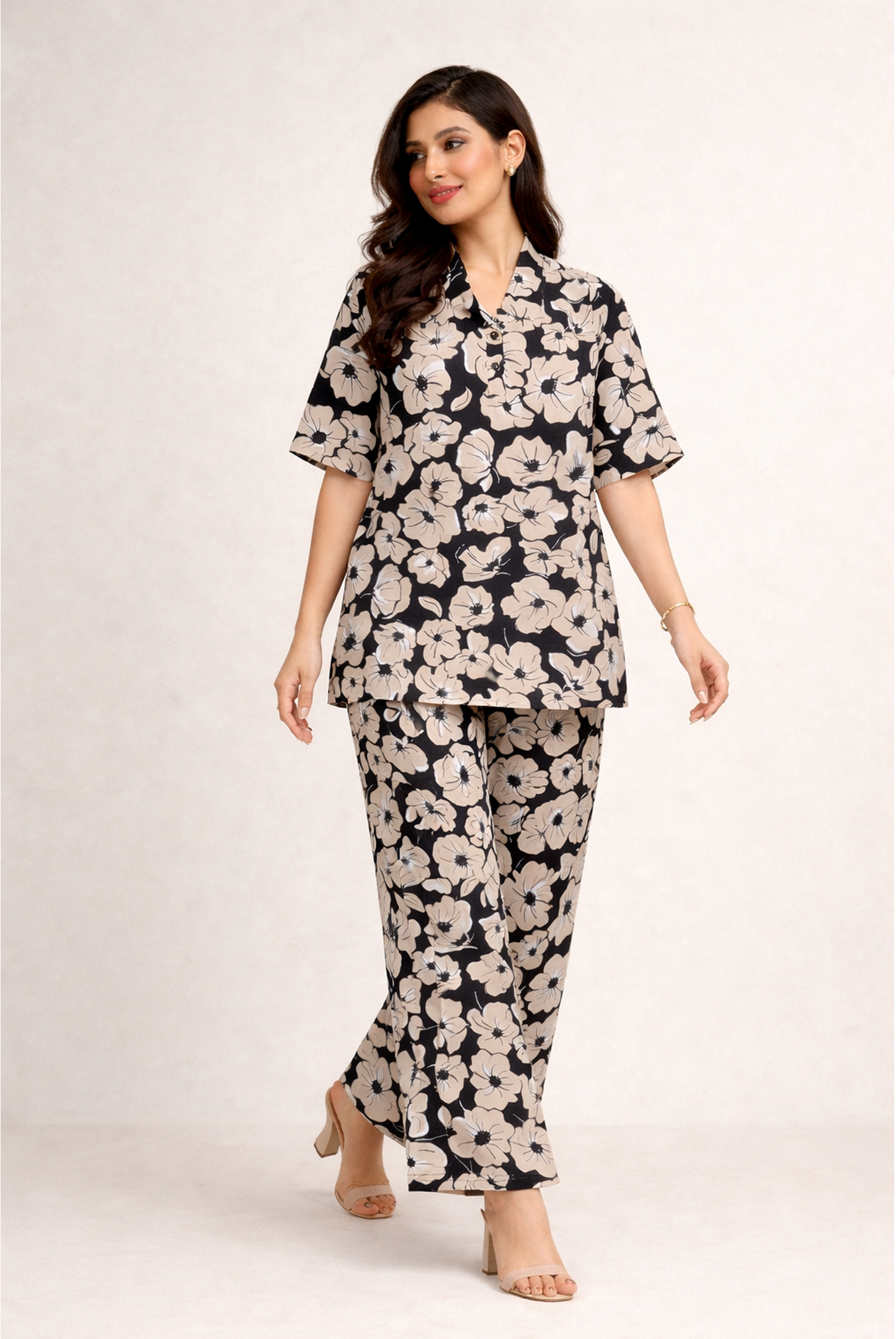 PETALYN BLACK CO-ORD SET Reality