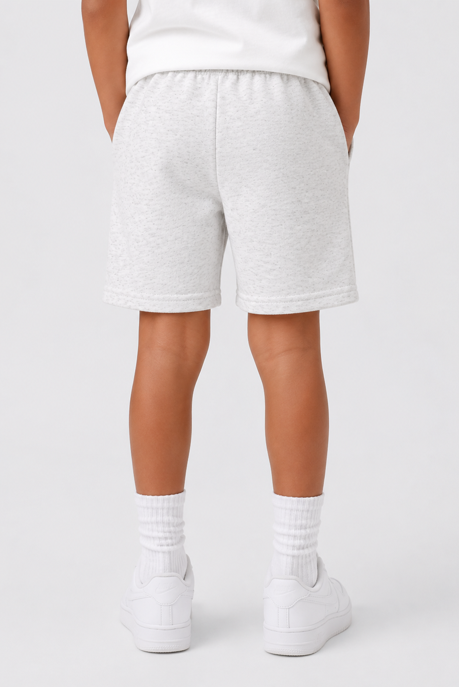 KIDS OFF WHITE SHORTS Reality