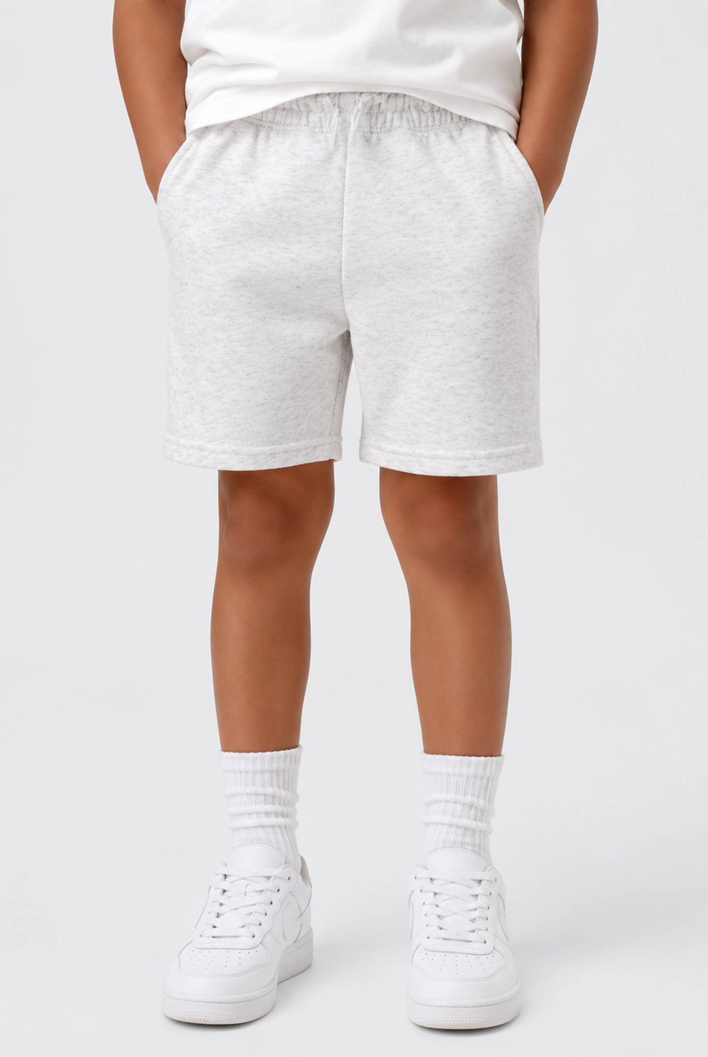 KIDS OFF WHITE SHORTS Reality