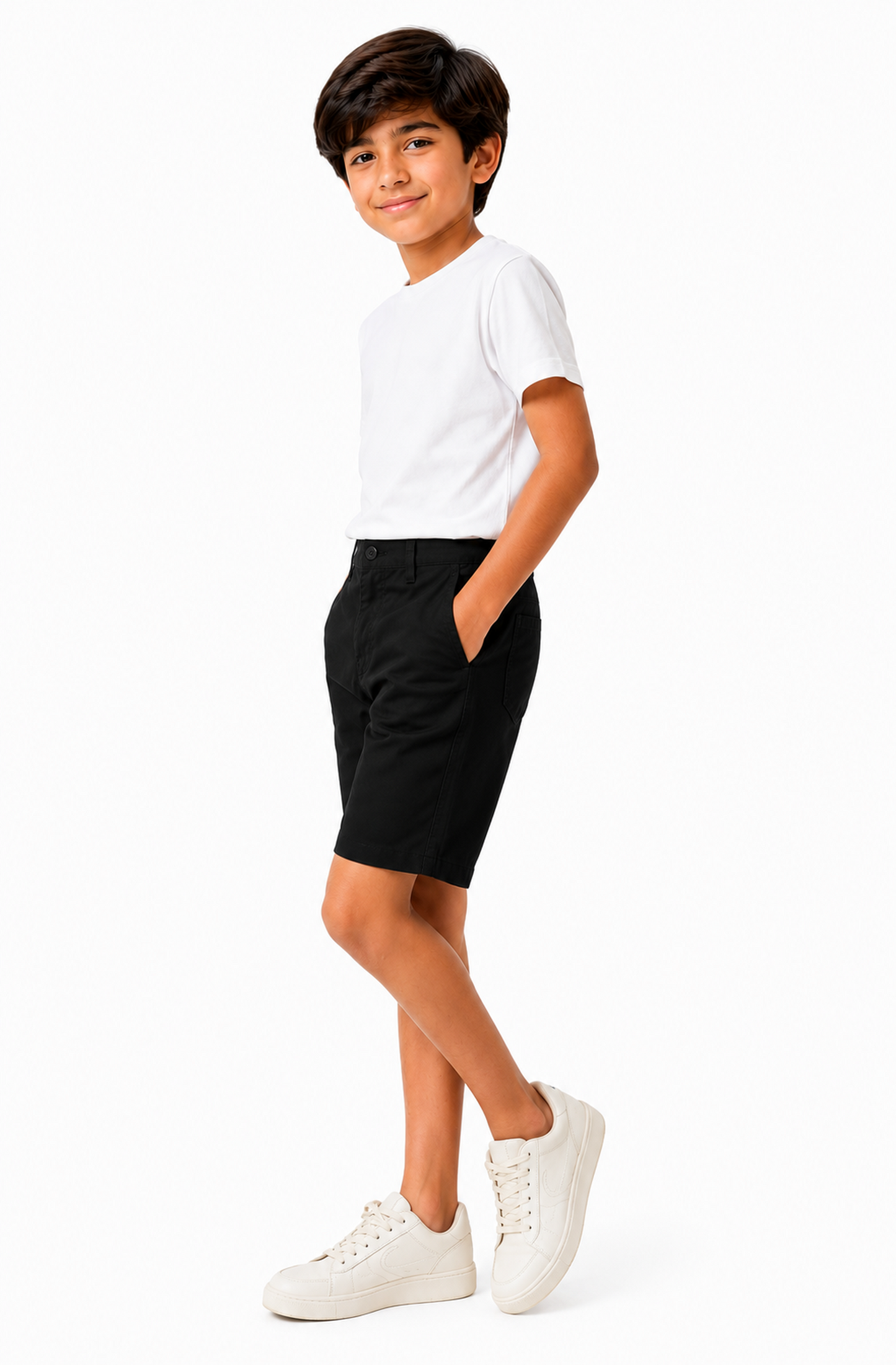 KIDS BLACK SHORTS Reality