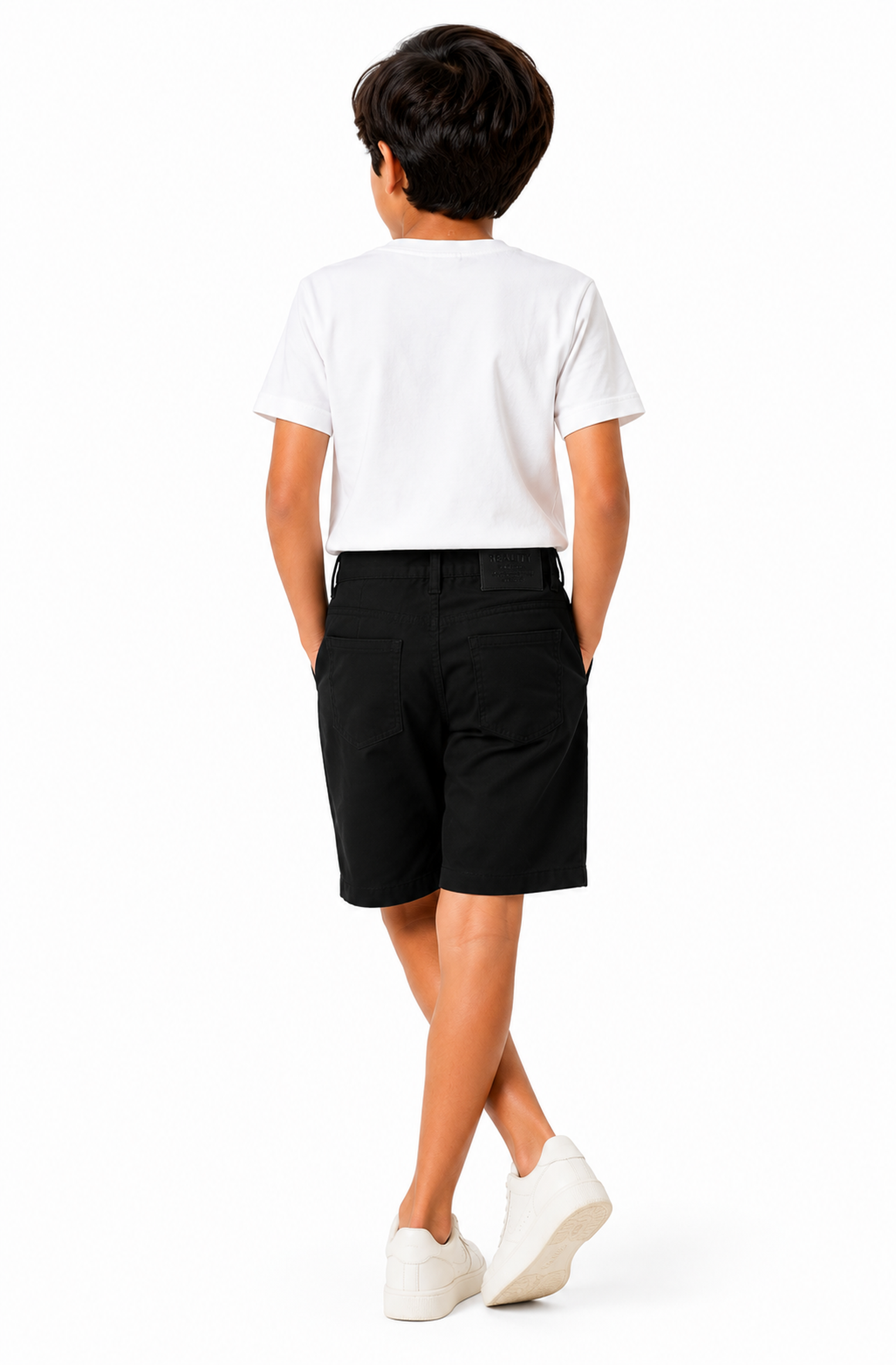 KIDS BLACK SHORTS Reality