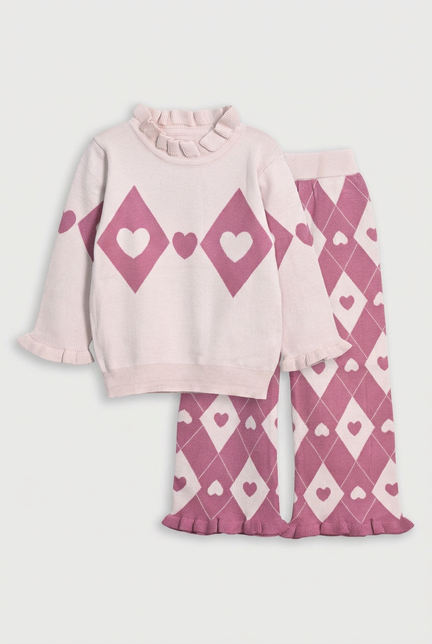 Skin heart co-ord layout