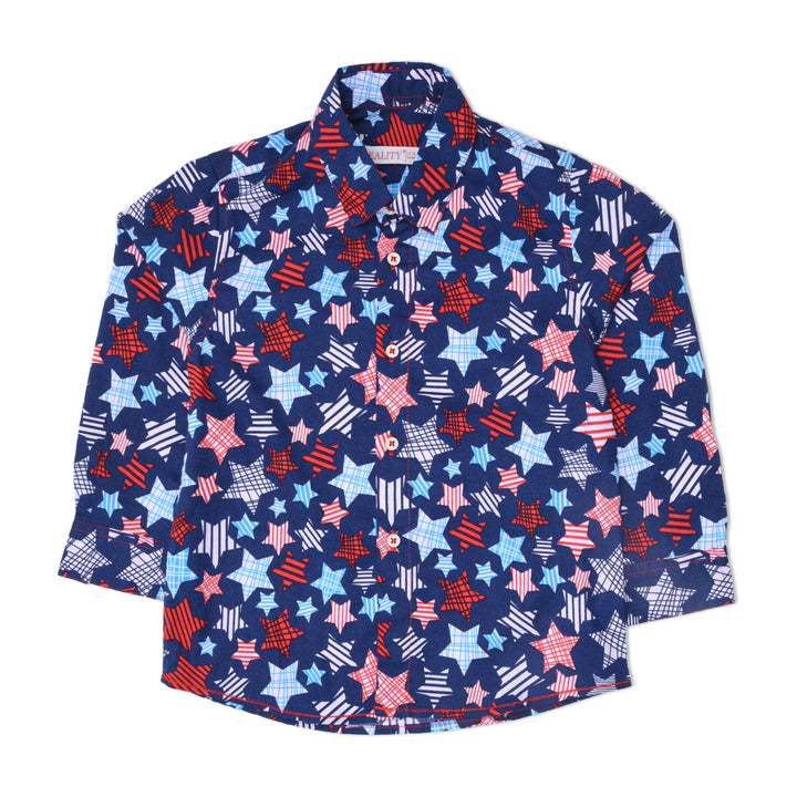 BOY PRINTED CASUAL SHIRT (3-24M) Reality